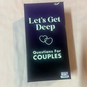Let's Get Deep Card Game for Couples